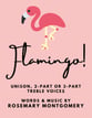 Flamingo! Two/Three-Part choral sheet music cover